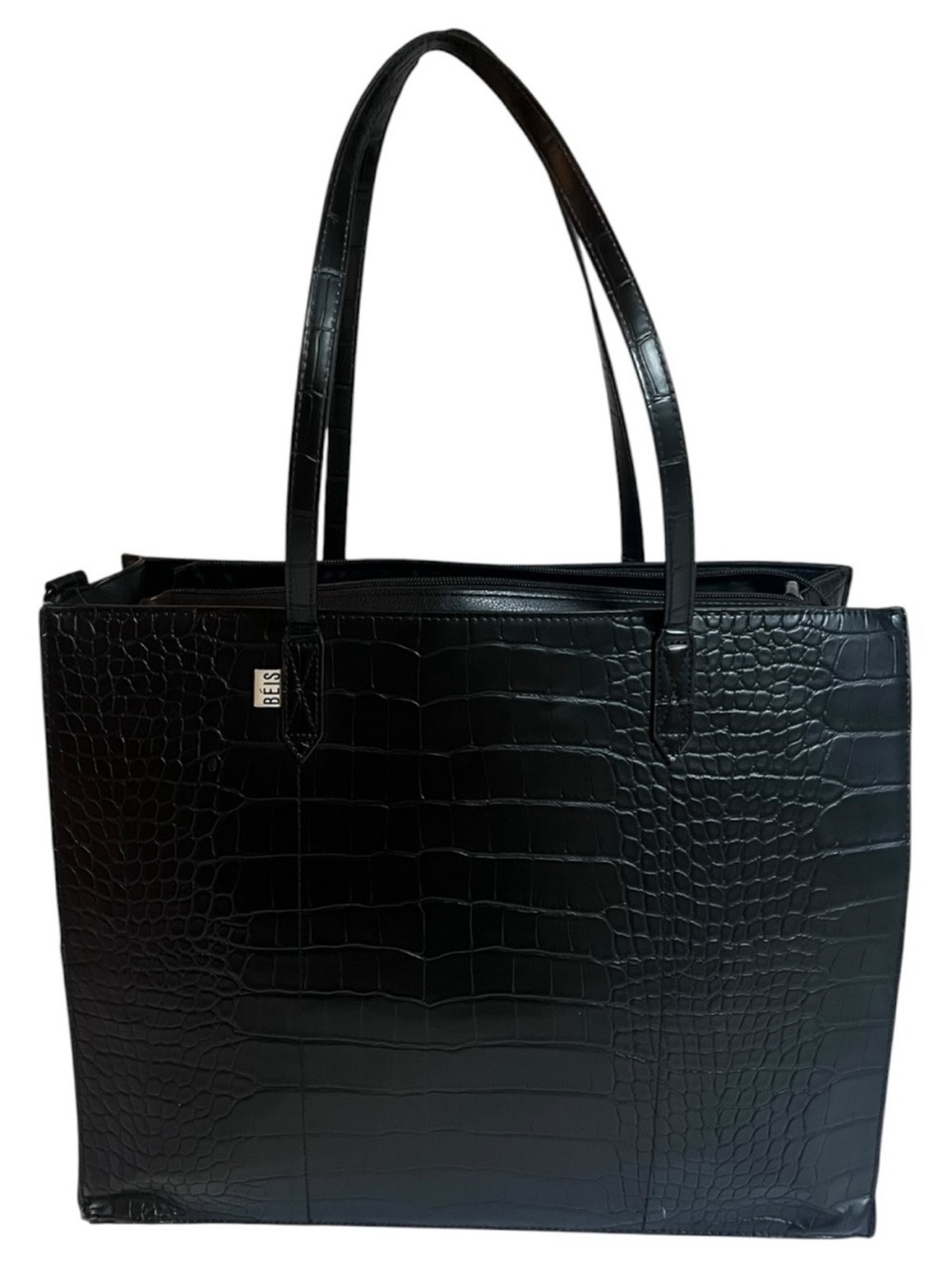 BÉIS BEIS Croc Work Tote black
